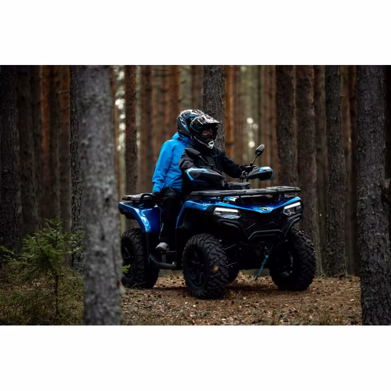 Квадроцикл CFMOTO CForce 500 EFI EPS, зеленый