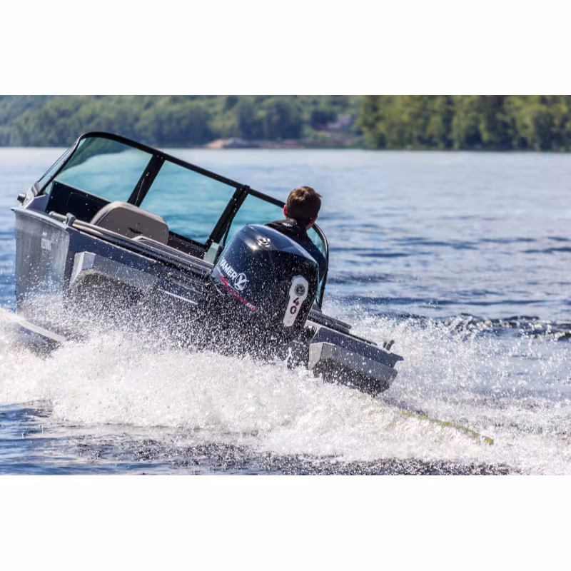 Лодка алюминиевая VBoats Волжанка 44 Fish, транец 508 мм (44F 05 J324)