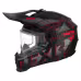 Мотошлем зимний с подогревом FXR Clutch X Evo Red, черный/красный, размер XL