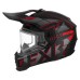 Мотошлем зимний с подогревом FXR Clutch X Evo Red, черный/красный, размер XL