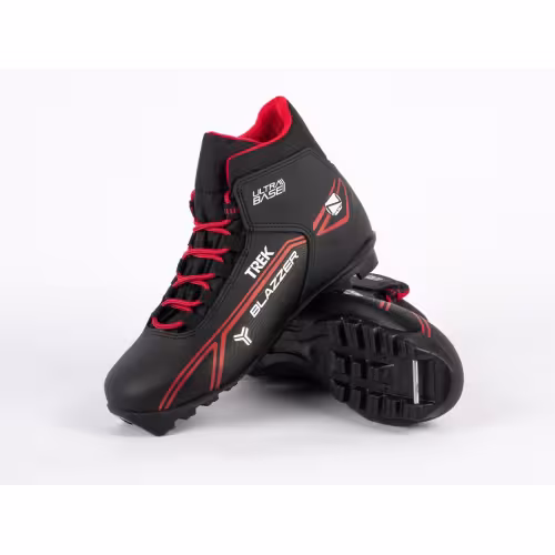Ботинки лыжные Trek Blazzer2 NNN, черный/красный, размер 33