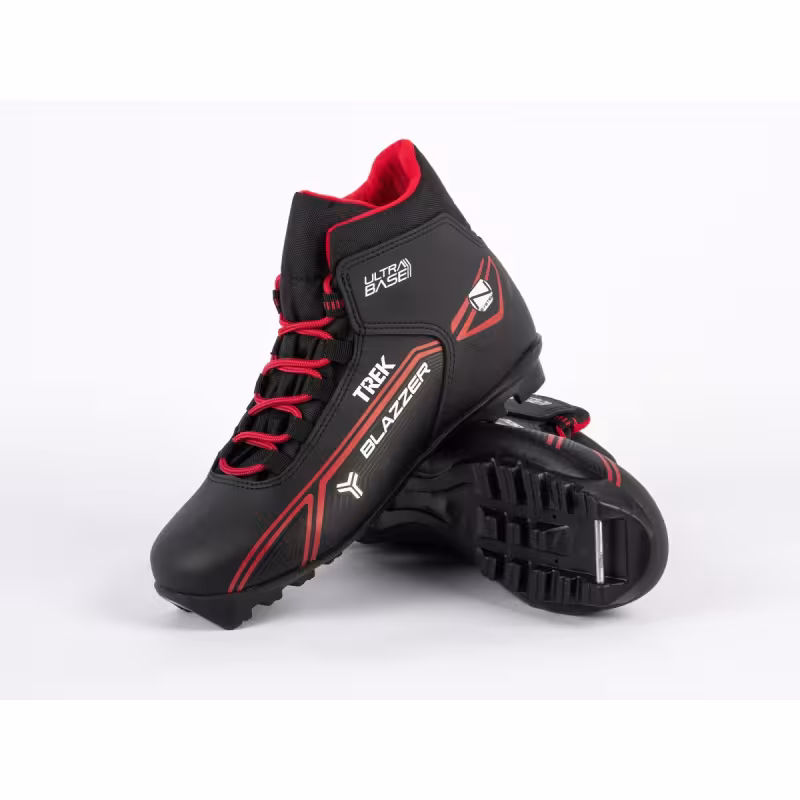 Ботинки лыжные Trek  Blazzer2 NNN черный/красный, размер 35
