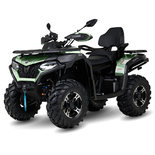 Квадроцикл CFMOTO CForce 600 Advanced EPS, зеленый