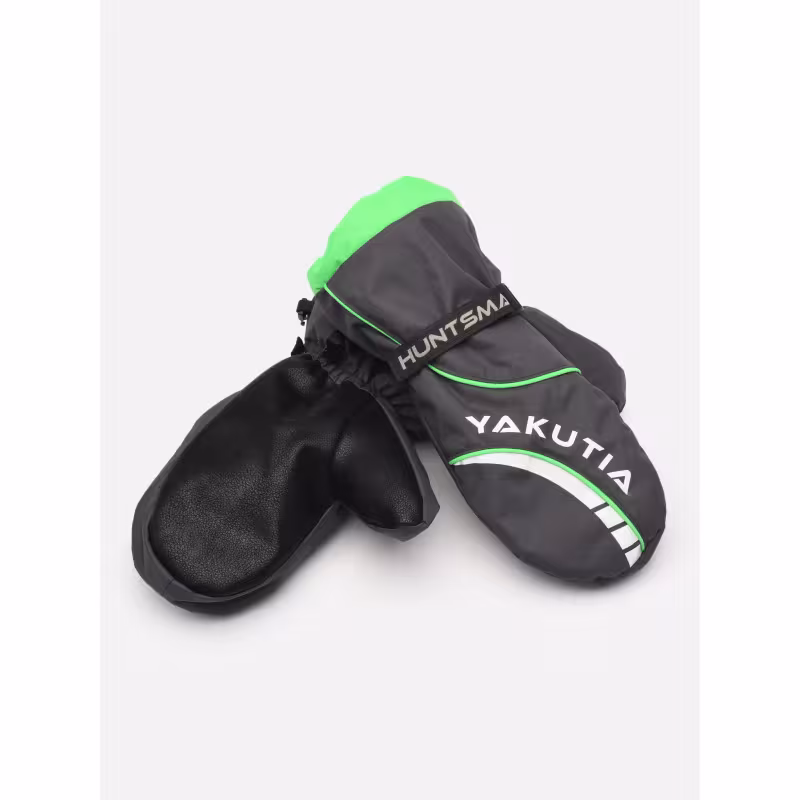 Рукавицы Huntsman (Восток) Yakutia, ткань Galaxy Breathable, тёмно-серый, размер универсальный