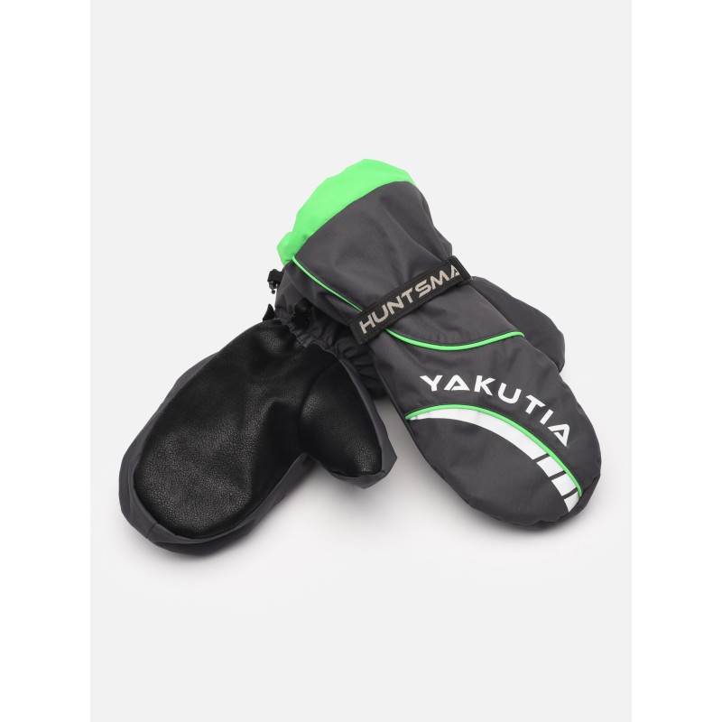 Рукавицы Huntsman (Восток) Yakutia, ткань Galaxy Breathable, тёмно-серый, размер универсальный