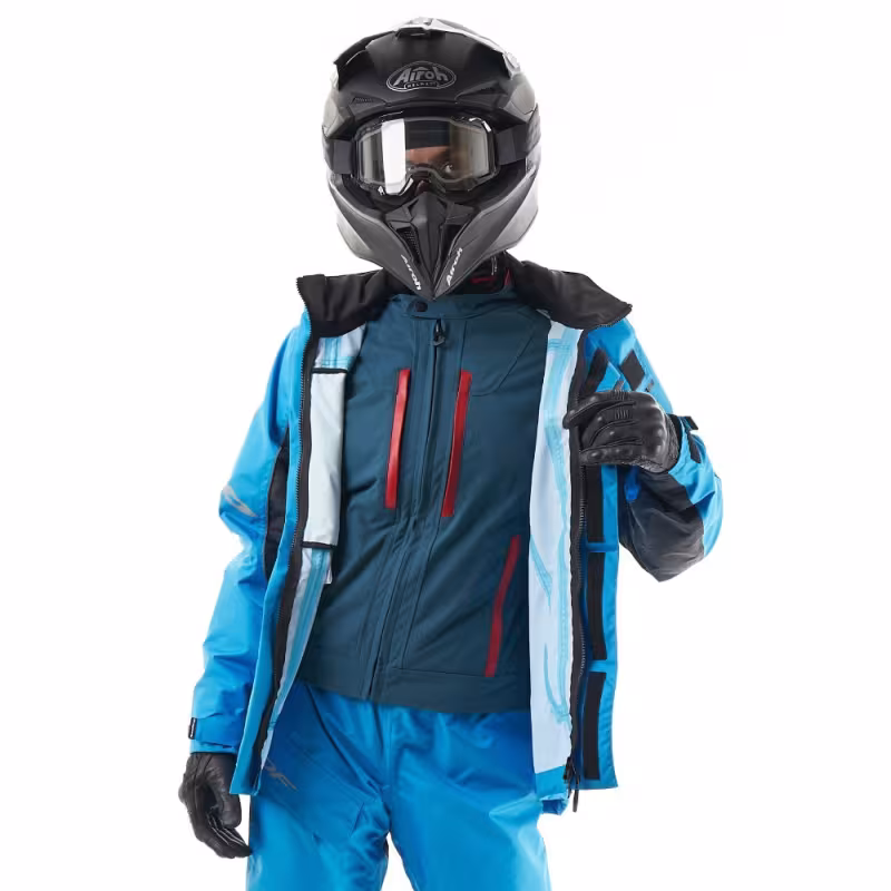 Куртка - дождевик Dragonfly  EVO Woman Blue 2023, мембрана, синий, размер L, 176 см