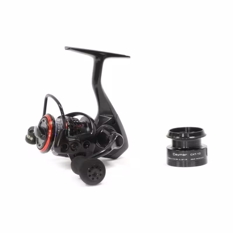 Катушка безынерционная Okuma Ceymar XT 10 Front Drag и дополнительная шпуля