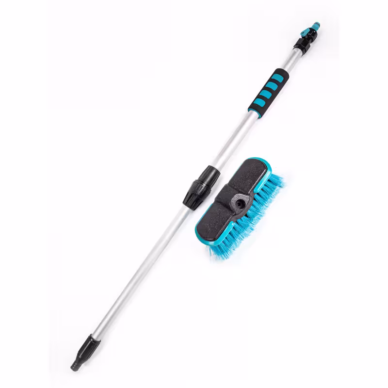 Щетка для мытья автомобиля телескопическая с подачей воды AutoVirazh AV-2177