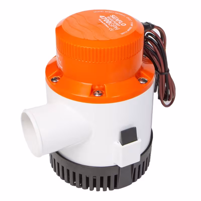 Помпа водооткачивающая SeaFlo SFBP1-G4700-01, 297 л/мин