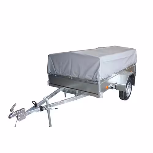 Прицеп бортовой одноосный Вектор ЛАВ 81011D с крышкой, высокий борт