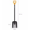 Лопата совковая Fiskars Solid 1066718