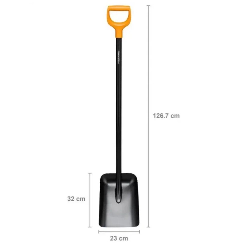 Лопата совковая Fiskars Solid 1066718