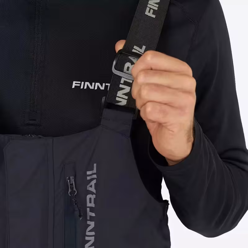 Костюм мужской Finntrail Atlas 3440 CamoShadowGreen, Рипстоп/мембрана Hard-Tex, зеленый камуфляж/черный, размер 48-50 (M), 170-180 см