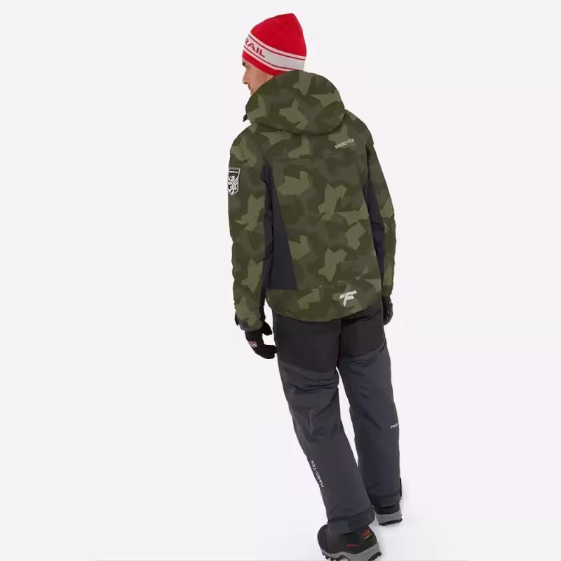 Костюм мужской Finntrail Atlas 3440 CamoShadowGreen, Рипстоп/мембрана Hard-Tex, зеленый камуфляж/черный, размер 48-50 (M), 170-180 см