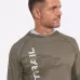 Лонгслив мужской Finntrail Wave Big Fish 6609 Khaki, полиэстер, хаки, размер 48-50 (M), 170-180 см