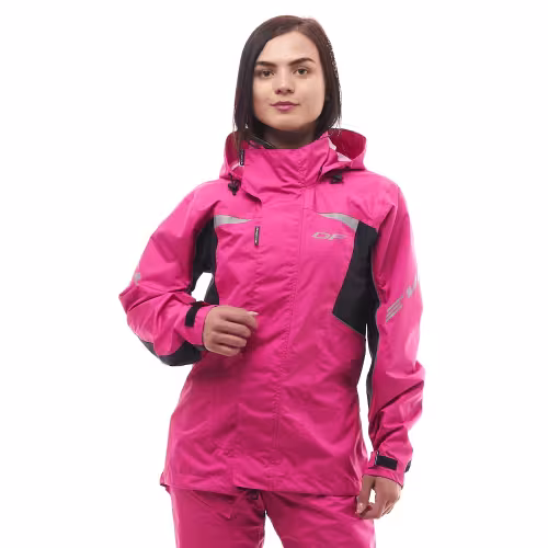 Куртка - дождевик Dragonfly EVO Woman Pink 2023, мембрана, розовый, размер XS, 158 см