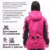 Куртка - дождевик Dragonfly EVO Woman Pink 2023, мембрана, розовый, размер XS, 158 см