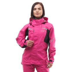 Куртка - дождевик Dragonfly EVO Woman Pink 2023, мембрана, розовый, размер L, 176 см