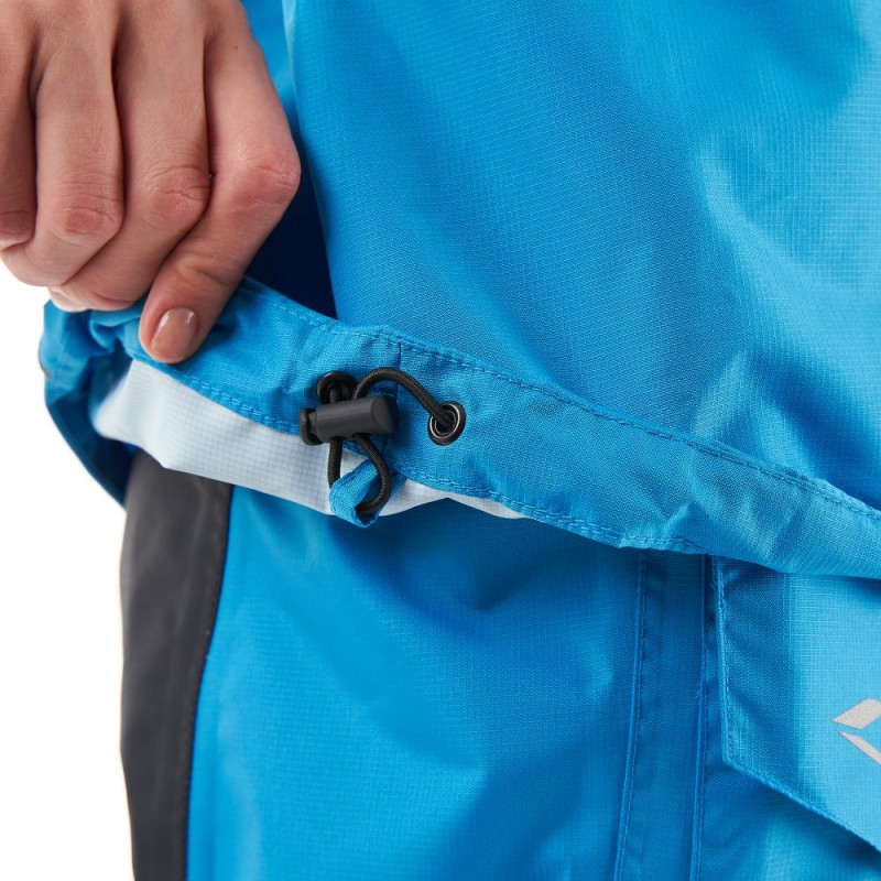 Куртка - дождевик Dragonfly EVO Woman Blue 2023, мембрана, синий, размер XS, 158 см