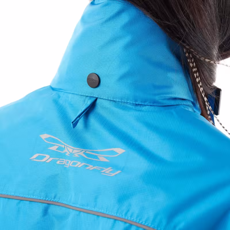 Куртка - дождевик Dragonfly EVO Woman Blue 2023, мембрана, синий, размер XS, 158 см