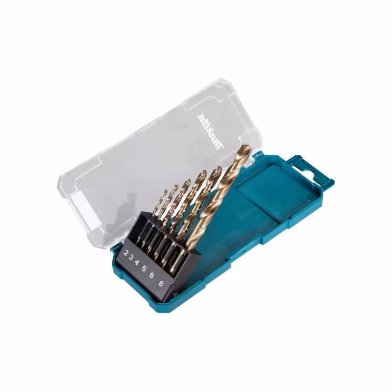 Набор сверл по металлу Makita D-75758, 6 штук