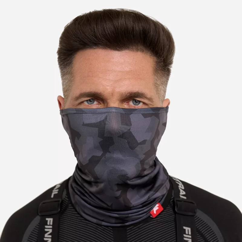 Шарф-бафф Finntrail Tube 9800 CamoShadowBlack, черный камуфляж, размер универсальный