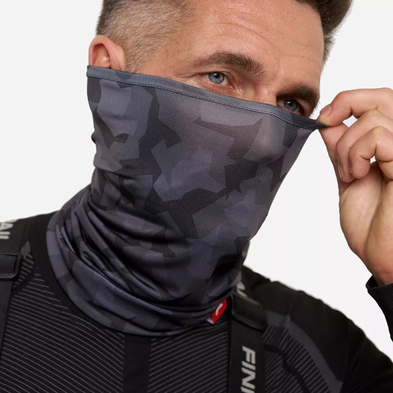 Шарф-бафф Finntrail Tube 9800 CamoShadowBlack, черный камуфляж, размер универсальный