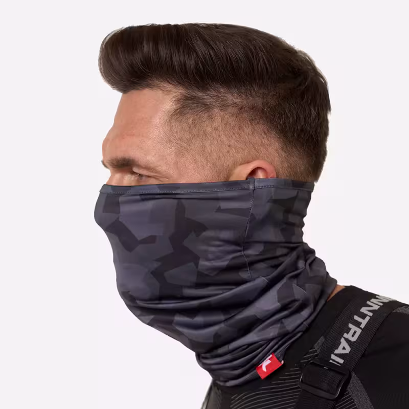 Шарф-бафф Finntrail Tube 9800 CamoShadowBlack, черный камуфляж, размер универсальный