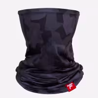 Шарф-бафф Finntrail Tube 9800 CamoShadowBlack, черный камуфляж, размер универсальный