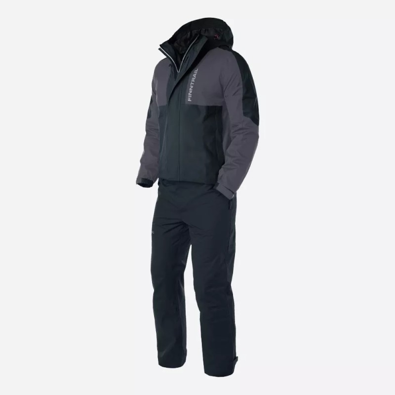 Костюм мужской Finntrail Lightsuit 3503 Graphite, мембрана Hard-Tex, графит, размер XL, 180-190 см