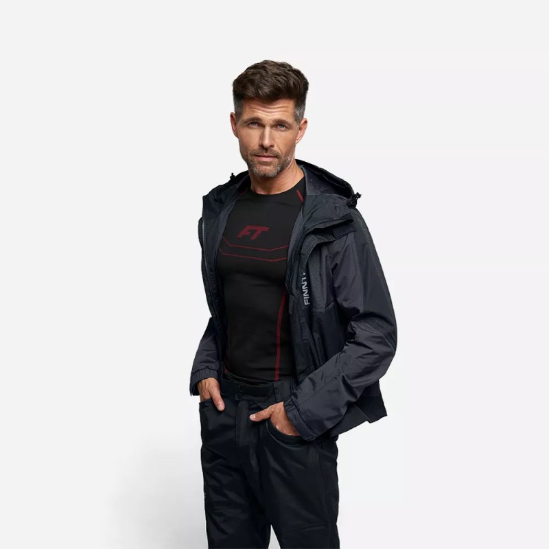 Костюм мужской Finntrail Lightsuit 3503 Graphite, мембрана Hard-Tex, графит, размер XL, 180-190 см