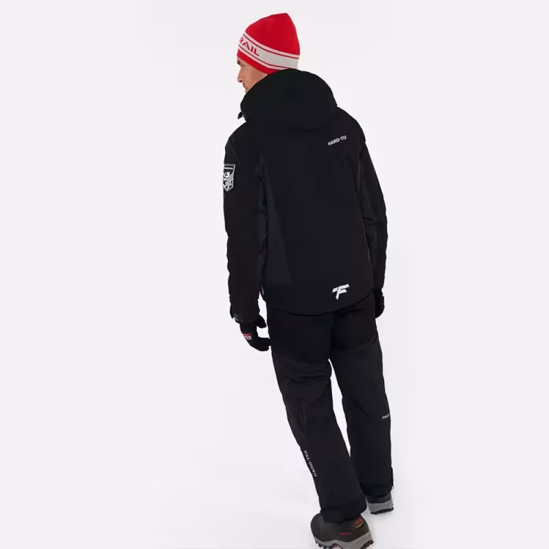 Костюм мужской Finntrail Atlas 3440 Graphite, ткань Рипстоп/мембрана Hard-Tex, черный, размер 54-56 (MK), 170-180 см