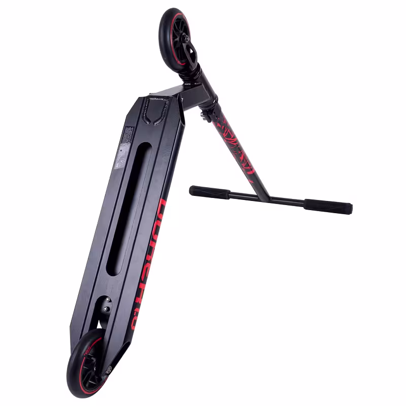 Самокат Tech Team Duker 1.0, черно-красный