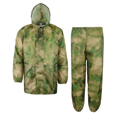 остюм-дождевик мужской Элементаль, оксфорд, камуфляж, размер 56-58