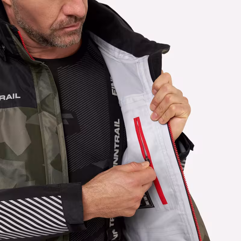 Костюм мужской Finntrail Thor 3420 CamoShadowGreen, мембрана Hard-Tex, зеленый, размер 50-52 (L), 175-185 см