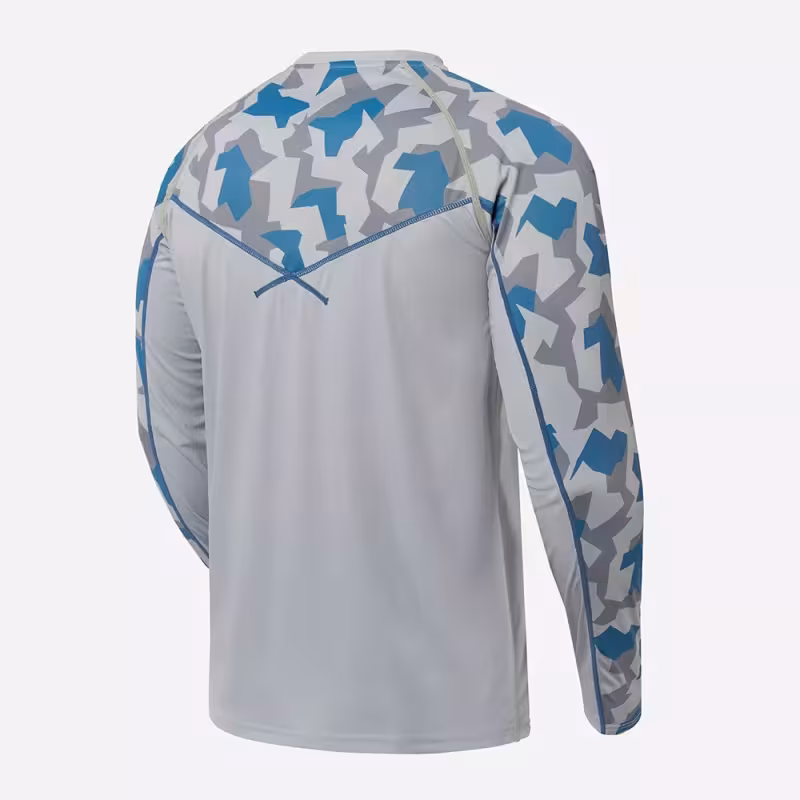 Лонгслив мужской Finntrail Wave 6612 Grey, полиэстер, серый, размер 54-56 (XL), 180-190 см