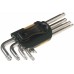 Набор ключей TORX RF-5098L: Г-образных удлиненных T10-T50 9пр. на пласт. держат.  ROCKFORCE /1/50