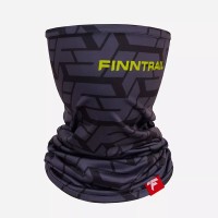 Шарф-бафф Finntrail Tube 9800 Graphite, черный, размер универсальный