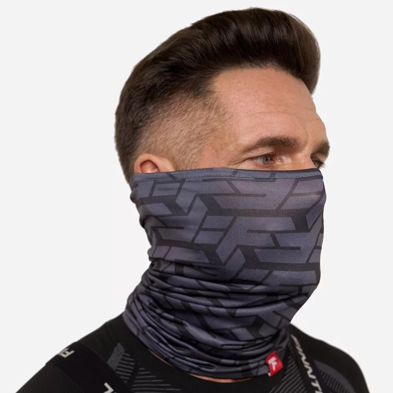 Шарф-бафф Finntrail Tube 9800 Graphite, черный, размер универсальный