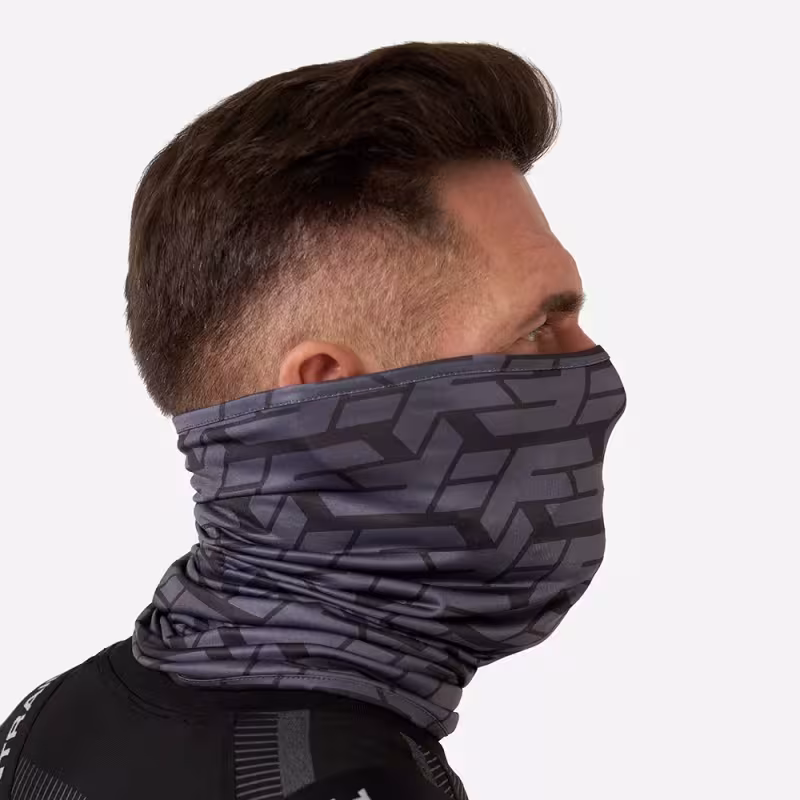 Шарф-бафф Finntrail Tube 9800 Graphite, черный, размер универсальный