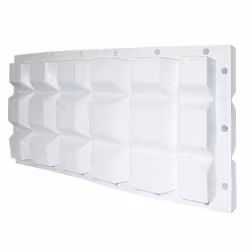 Кранец швартовый многофункциональный Majoni 600х300х80 мм, белый