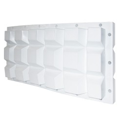 Кранец швартовый многофункциональный Majoni 600х300х80 мм, белый