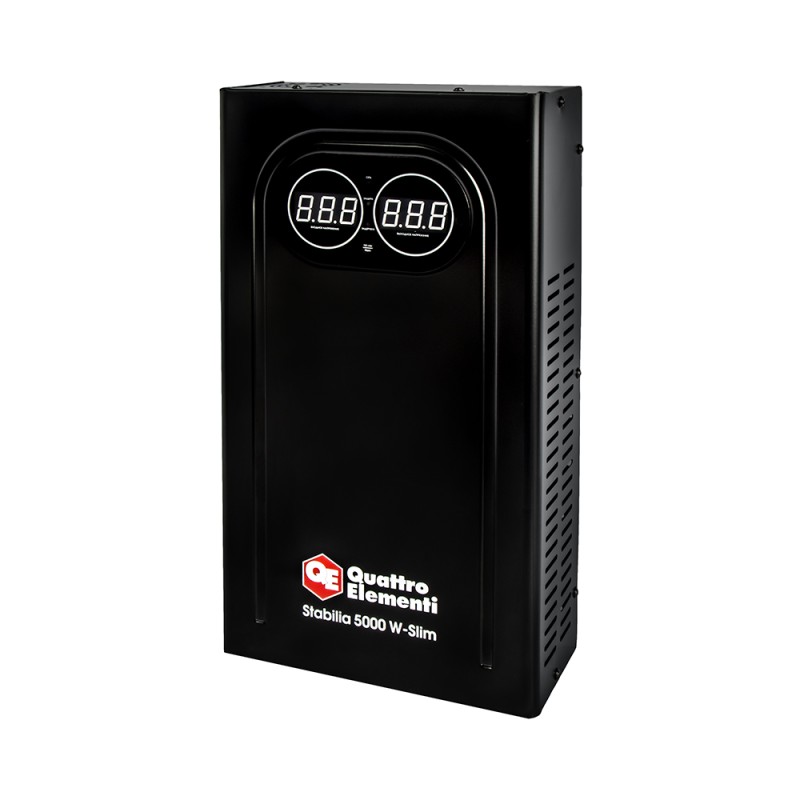 Стабилизатор напряжения Quattro Elementi Stabilia 5000 W-Slim 917-810