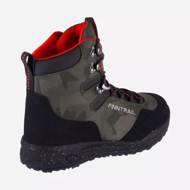 Ботинки забродные мужские Finntrail Sportsman 5198 CamoShadowGreen, зеленый камуфляж, размер 43