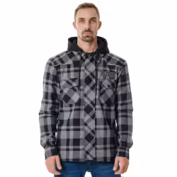 Моторубашка Dragonfly Streetfighter Grey с защитой 2024, серый, размер M