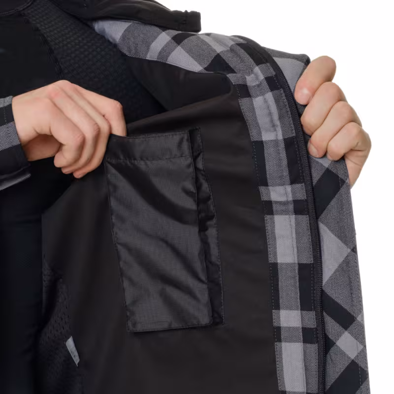 Моторубашка Dragonfly Streetfighter Grey с защитой 2024, серый, размер L