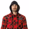 Моторубашка Dragonfly Streetfighter Red с защитой 2024, красный, размер L