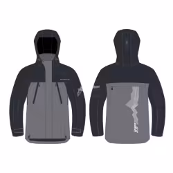 Куртка мужская Dragonfly Quad 2.0 Black - Grey 2024, мембрана, серый/черный, размер L, 182 см