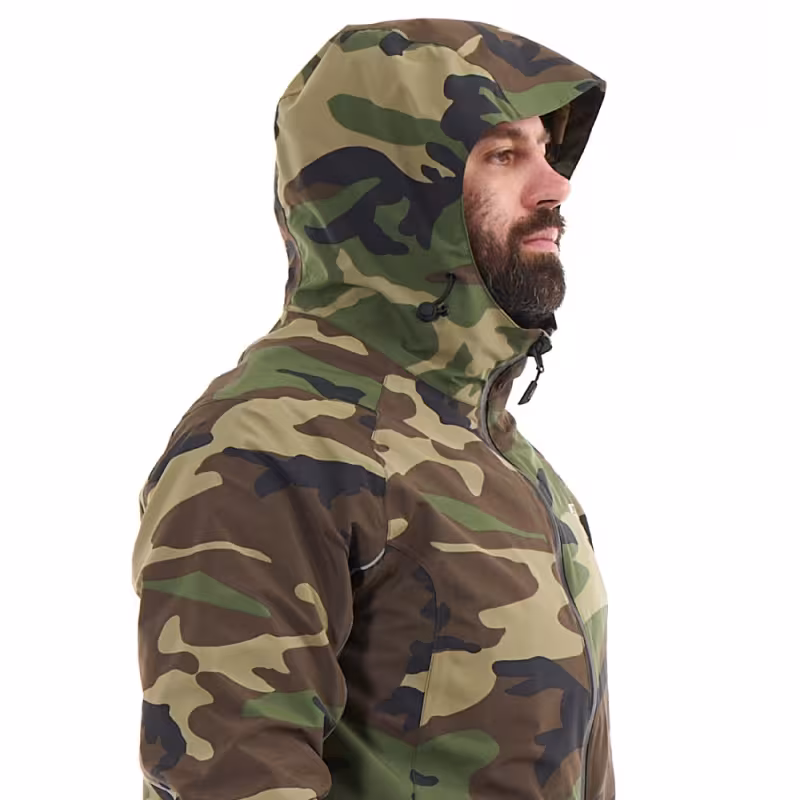 Костюм мужской Dragonfly Active 2.0 Camo Dark 2023, мембрана DFTEX, камуфляж, размер M, 176 см