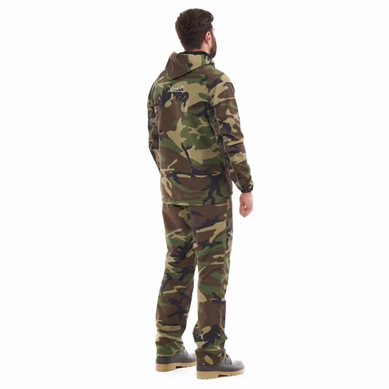 Костюм мужской Dragonfly Active 2.0 Camo Dark 2023, мембрана DFTEX, камуфляж, размер L, 182 см